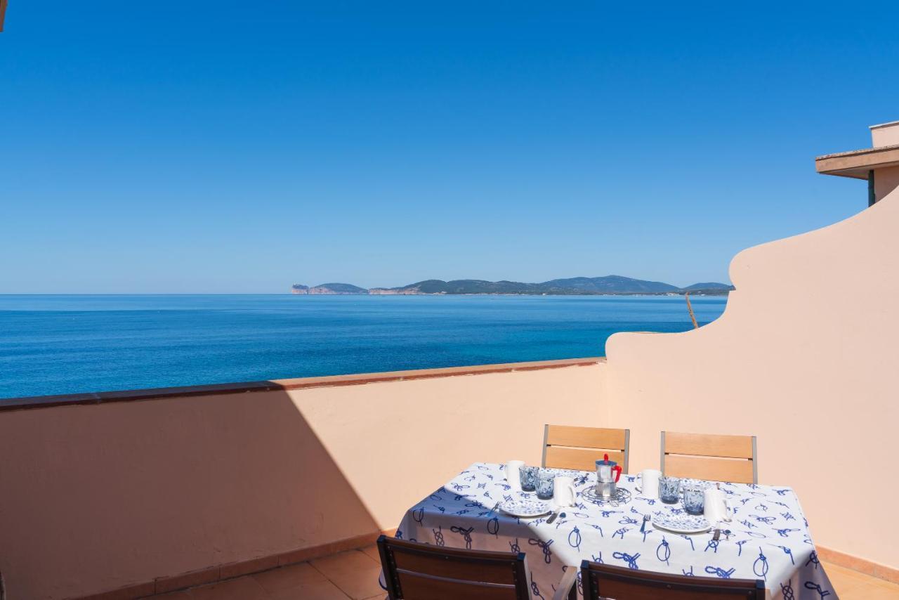 Sea Front Terrace Marco Polo Appartement Alghero Buitenkant foto