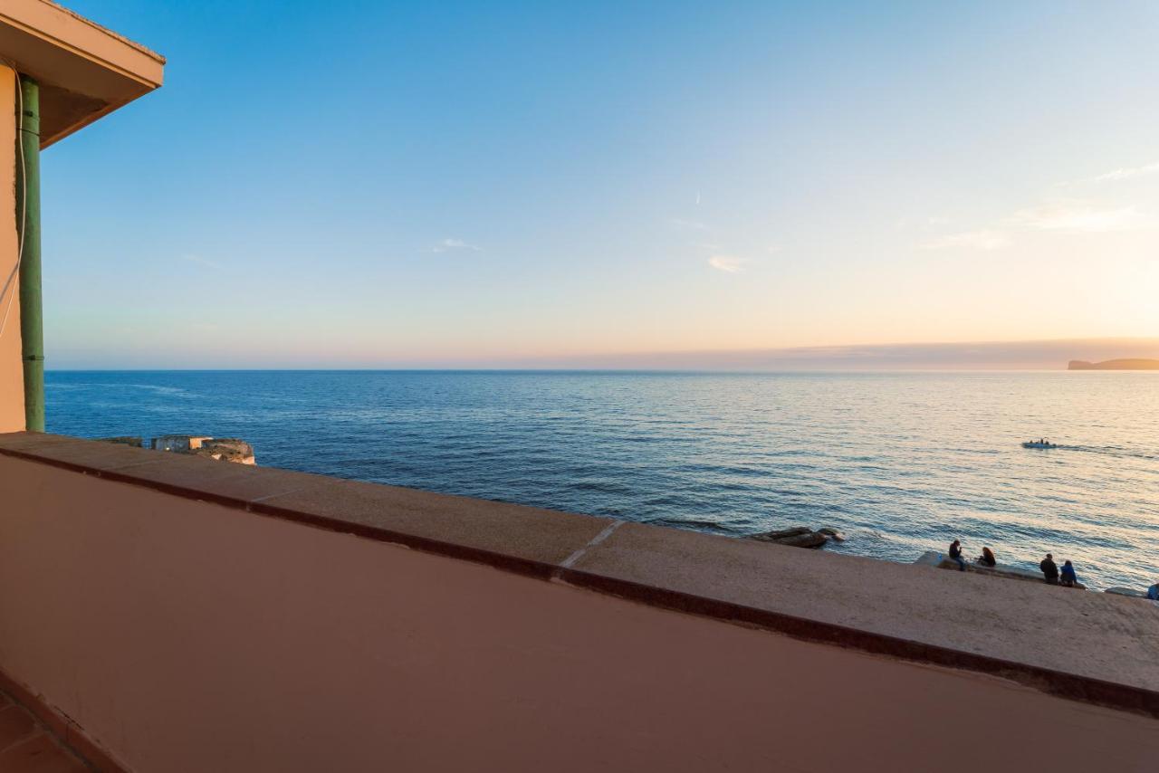 Sea Front Terrace Marco Polo Appartement Alghero Buitenkant foto